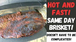 Hot And Fast Brisket! Masterbuilt Gravity 800