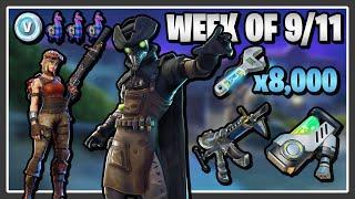 40 V-BUCKS, WEAPON SUPERCHARGER, Hemlock, 8,000 RE-PERK, Plague Doctor Igor