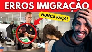 8 PERGUNTAS que podem te BARRAR na IMIGRAÇÃO!