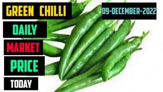 Green Chilli Wholesale Market Price  INDIA Today 09 December 2022