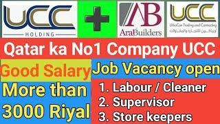 UCC Holding Group Company Qatar | Jobs in UCC Radiant Company | Qatar jobs updates in Hindi/Urdu