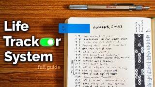 A complete guide to journaling (The Life Tracker System)