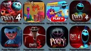 Poppy Playtime 4 Roblox Vs Poppy Playtime 4 Mobile Vs Steam, Poppy Playtime 5 Mobile, Poppy Playtoys