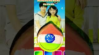 Diya ka painting #India flag #short video viral.