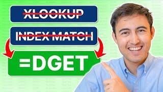 Try The DGET Function Instead of INDEXMATCH & XLOOKUP