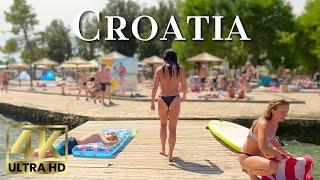 Beach Walk Croatia 4K | Walking along the Coast in Zadar with Olivia