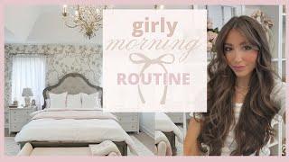 girly morning routine  + home decor updates/haul!