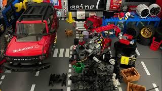 #RC CAR GARAGE # with Lego