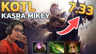 Amazing KOTL Gameplay By Kasra Mikey  -  Dota 2 New Patch 7.33 b - Top Ranked Iranian Player !!