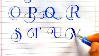 How to write Creative Lettering Styles Alphabets | Monogram font lettering Alphabets