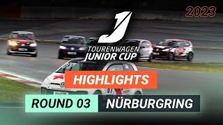 ADAC Tourenwagen Junior Cup 2023 | Round 03: Nürburgring | Highlights