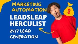 Marketing Automation - Leadsleap & Herculist Review Tutorial 2023