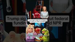 Trump signs order to cut federal funding for PBS and NPR