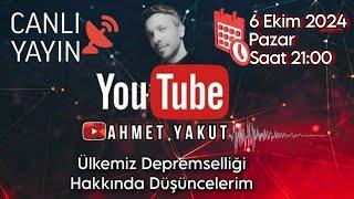 6 Ekim 2024 Ülkemiz Depremselliği Hakkında Düşüncelerim