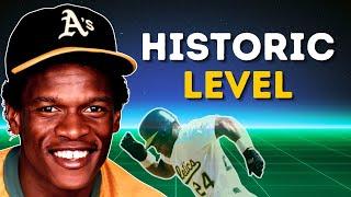 The INSANE Prime of Rickey Henderson