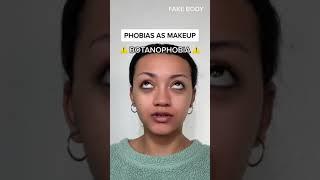 PHOBIAS AS MAKEUP - BOTANOPHOBIA | Dominique Allison