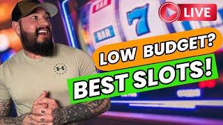 Best Slots for a Low Budget  LIVE STREAM plus Q&A with a Slot Tech!