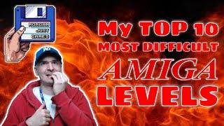 My Top 10 Most Difficult Amiga Levels - Morgan Just Games