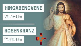 03.10.2024. 20:45 Uhr Novene 21:00 Uhr Rosenkranz - Erlöserpfarre Lustenau Rheindorf