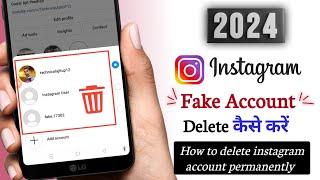 Instagram fake account delete | Instagram fake id kaise delete kare | Instagram id delete kaise kare