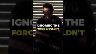 Why Anakin SHUT OUT the Force #starwars #anakinskywalker