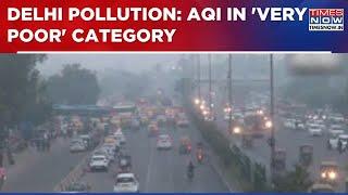 Delhi's Air Quality 'Very Poor' On Diwali, Thick Layer Of Smog Blankets National Capital | WATCH