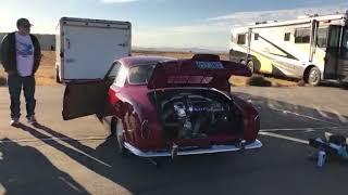 Hot VWs Magazine: Darrell Vittone's 350hp Turbo Karmann Ghia for Land Speed Record