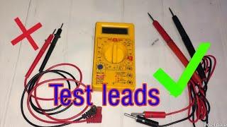 Best Multimeter Probe Repair Multimeter Test Lead New Multimeter Probes