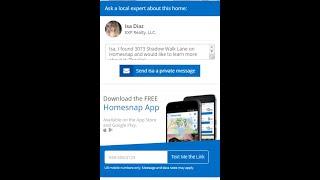 How to Navigate Real Estate MLS App Homesnap for my buyers or sellers