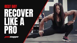 Rest Day Recovery | How to Recover Like a Pro with IFBB Figure Pro Ashley Jones