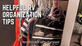 RV Organization Tips - RV Blogger Round-up Week Recap