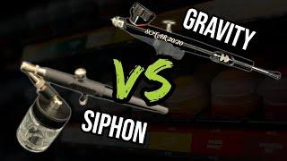 Gravity Feed vs Siphon Feed Airbrushes