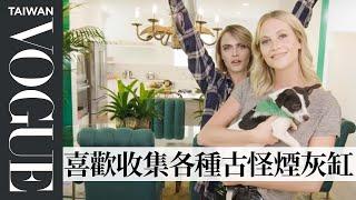 Inside Cara and Poppy Delevingne's Jungle-Themed Home ｜Vogue Taiwan