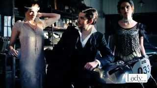 Behind The Scenes Of Colin Morgan & Katie McGrath's Photoshoot In 'The Lady'