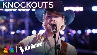 Tate Renner's Heartfelt Performance of "In Color" Impresses the Coaches | The Voice Knockouts | NBC