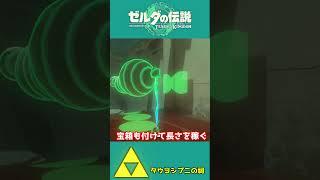 【ティアキン】使えるものは全部（再）利用させてもらうわ！？【祠攻略】＃Shorts