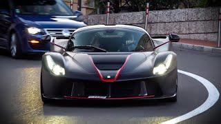 Supercars in Monaco 2024 | FERNANDO ALONSO LaFerrari, Chiron Pur Sport, Veyron, Valkyrie, Monza SP2