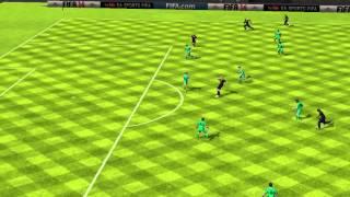 FIFA 14 iPhone/iPad - BarcaStuff vs. VfL Wolfsburg