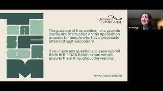 How to transfer to UFV