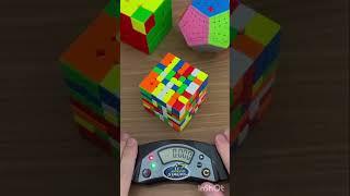 Fast cube solve 0.10 second#shorts