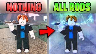 Can i craft EVERY rod in 48 hours?? (Level 0 - All Rods) | Fisch