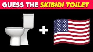 Guess The SKIBIDI TOILET by Emoji | Skibidi Toilet Meme | Skibidi Toilet Quiz