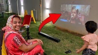 GARDEN-ல OPEN THEATRE SETUP பண்ணியாச்சு.. with MIVI Q350 Soundbar & Subwoofer