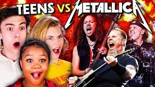 Do Teens Know Metallica Songs?! (Enter Sandman, Master of Puppets, One, Nothing Else Matters)