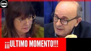 ¡¡¡ULTIMO MOMENTO!!! LEOPOLDO MOREAU LE HIZO DOS DENUNCIAS A BULLRICH: “NO LE TENGO MIEDO”