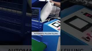 J 001 A polyester fiber & microfiber pillow fully automatic pillow filling machine with CE