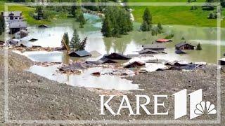 Swiss glacier collapses, burying village