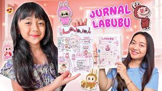 SAMANTHA BORONG STIKER BUAT JURNAL BONEKA LABUBU VIRAL DI JAKARTA SAMA MAMA !