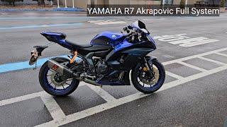 YAMAHA R7 아크라포빅 풀 시스템 (Akrapovic Full system)