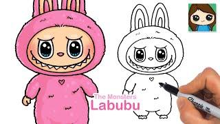 How to Draw Labubu Macaron | The Monsters